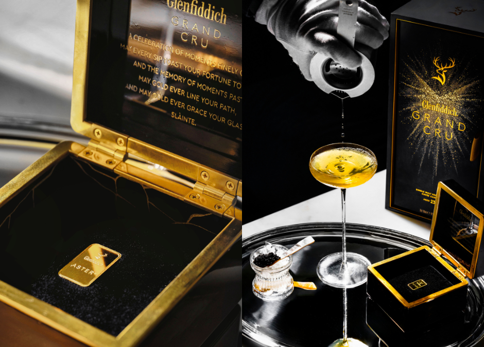 Glenfiddich 23 Grand Cru: A Whisper of Gold Cocktail